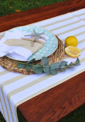 Sunlit Yellow Stripes - Runner